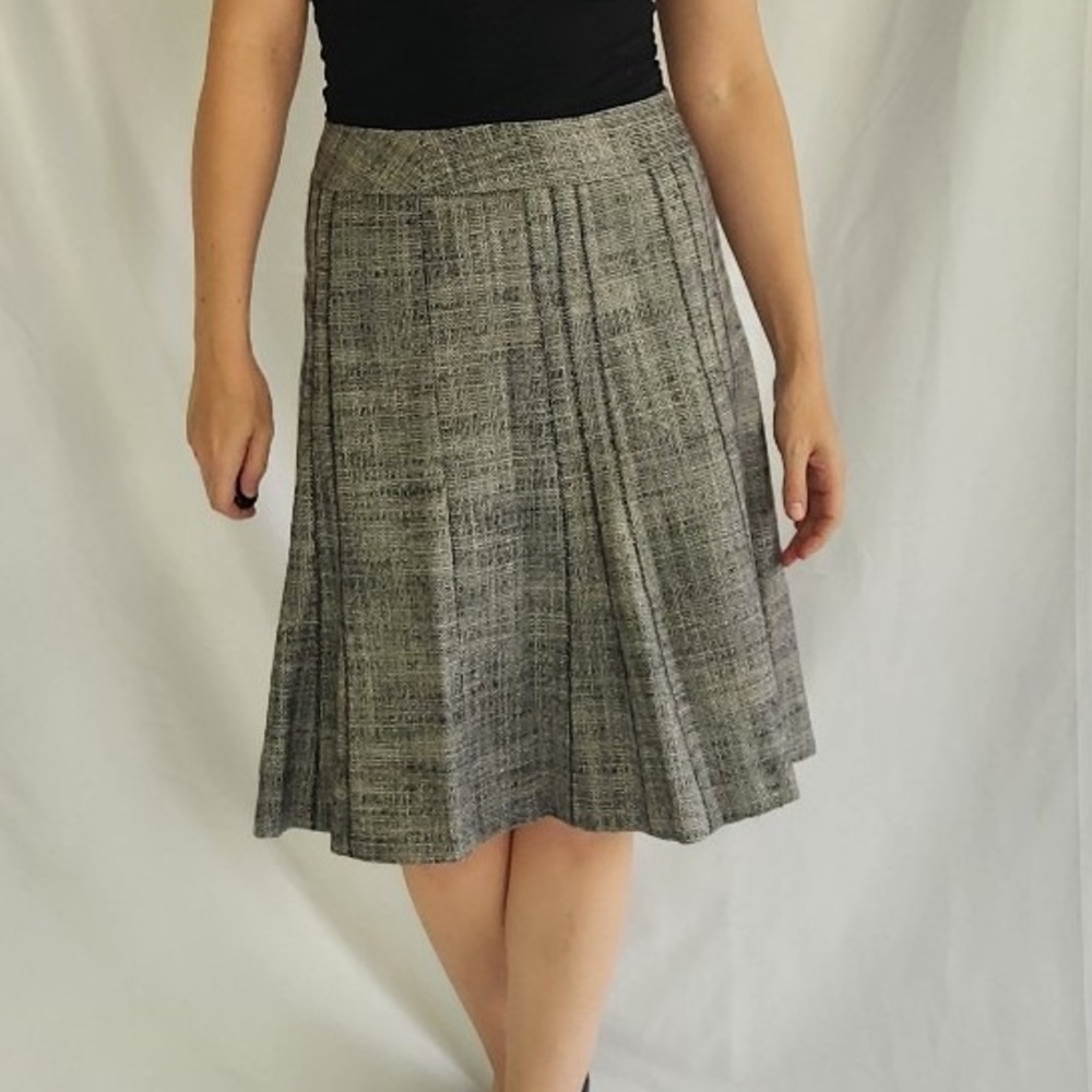 Ann‎ Taylor Gray Wool Skirt